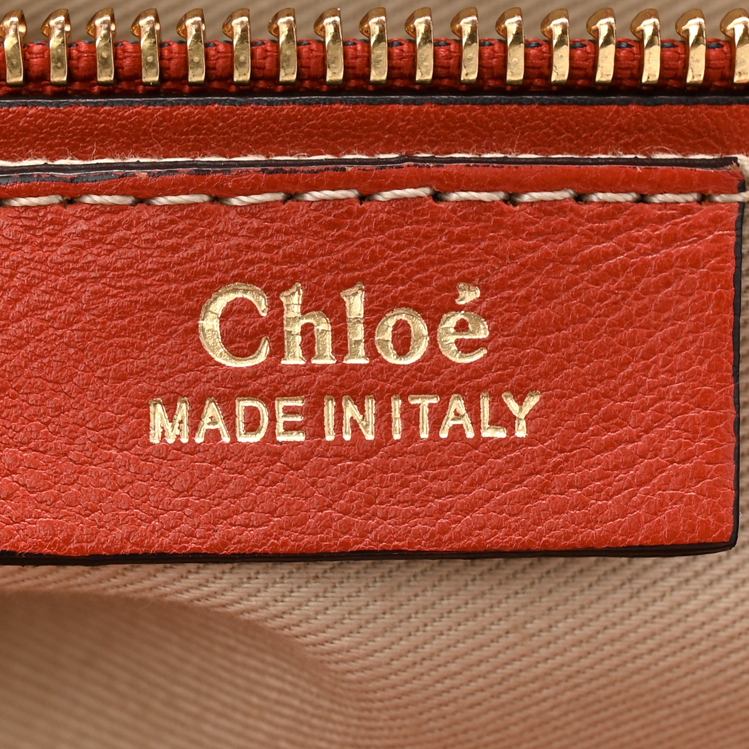 Chloe Suede Calfskin Small Faye Backpack Sepia Red 6 of 11