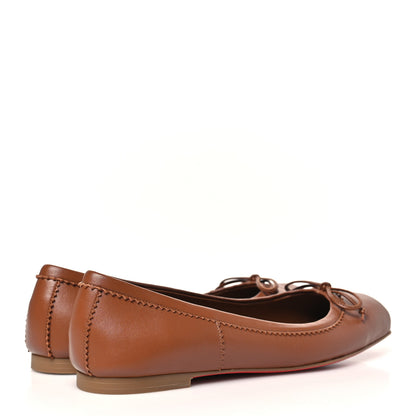 Christian Louboutin Nappa Mamadrague Flats 37 Brown 5 of 8