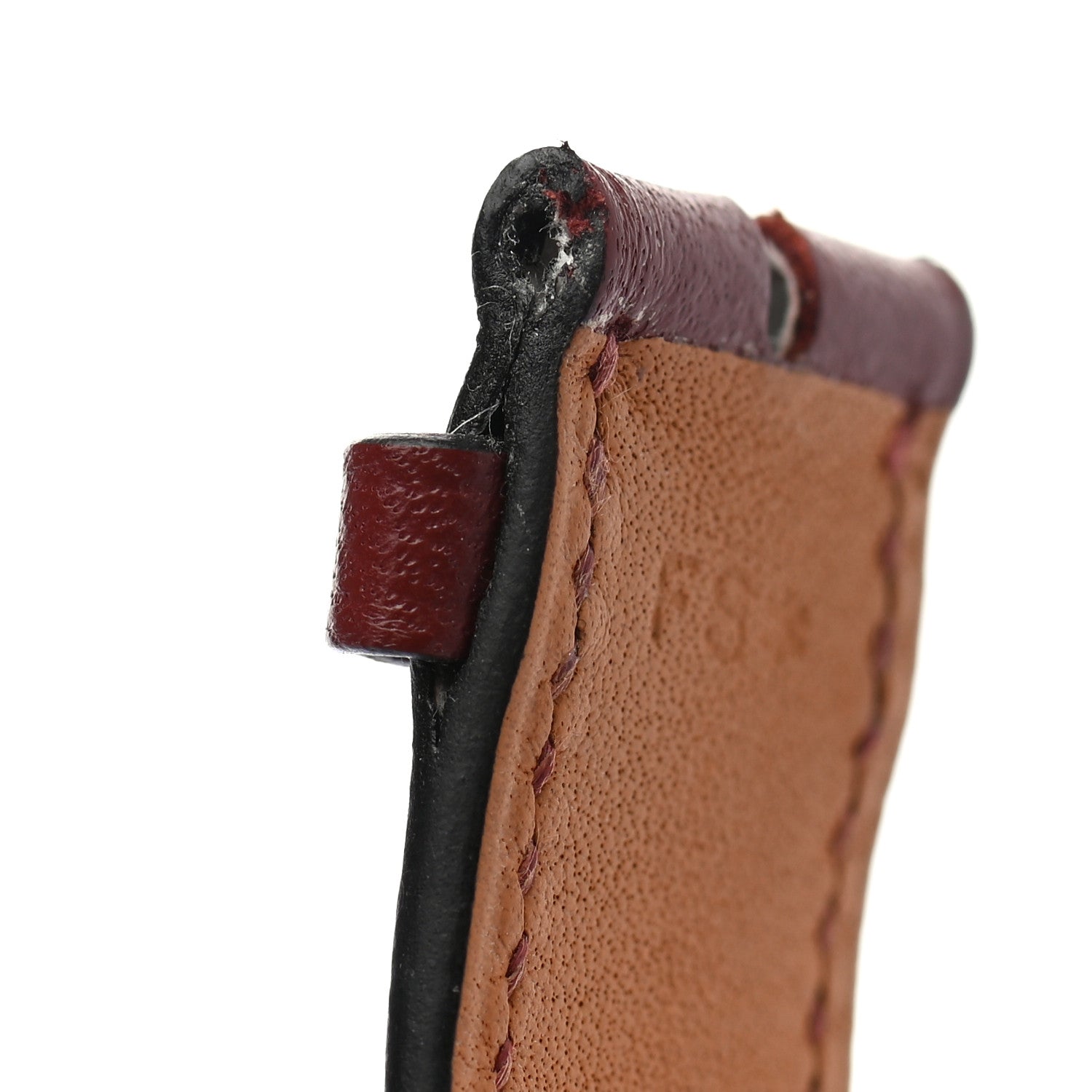 Hermes Chevre Mysore Heure H Hour Watch MM Strap Rouge H 6 of 7