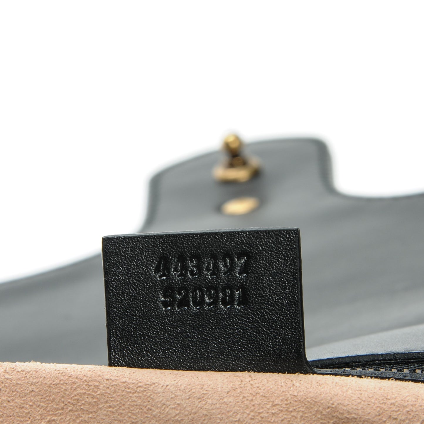 Calfskin Matelasse Small GG Marmont Shoulder Bag Black