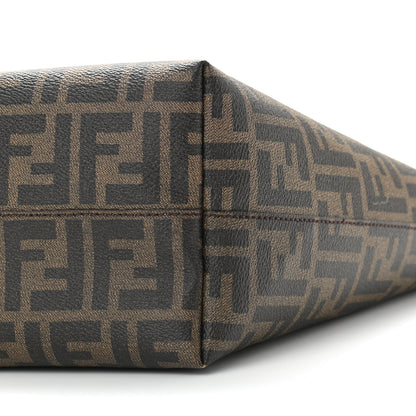 Fendi Zucca Spalmati Small Roll Tote Tobacco Yellow 10 of 10