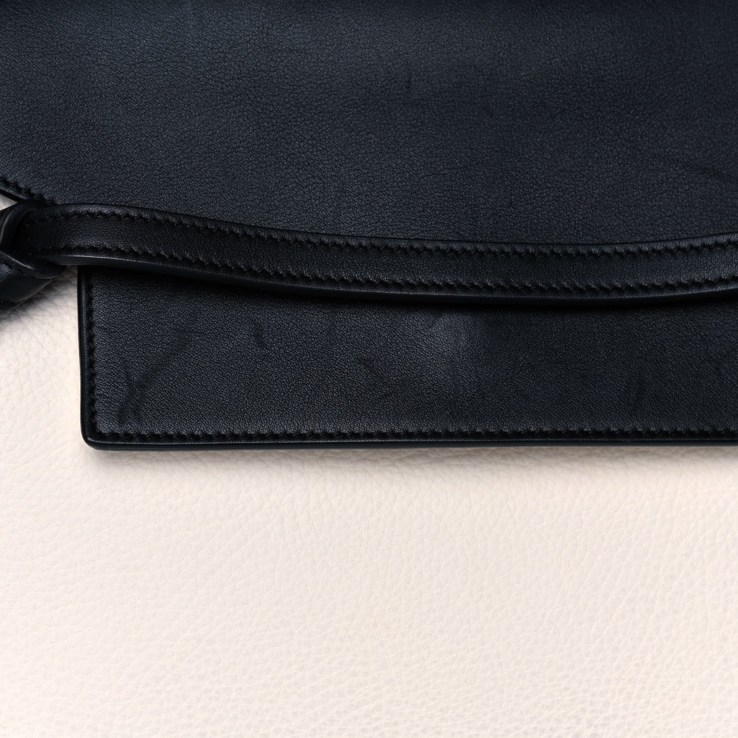 Celine Elephant Calfskin Mini Belt Bag White 14 of 15