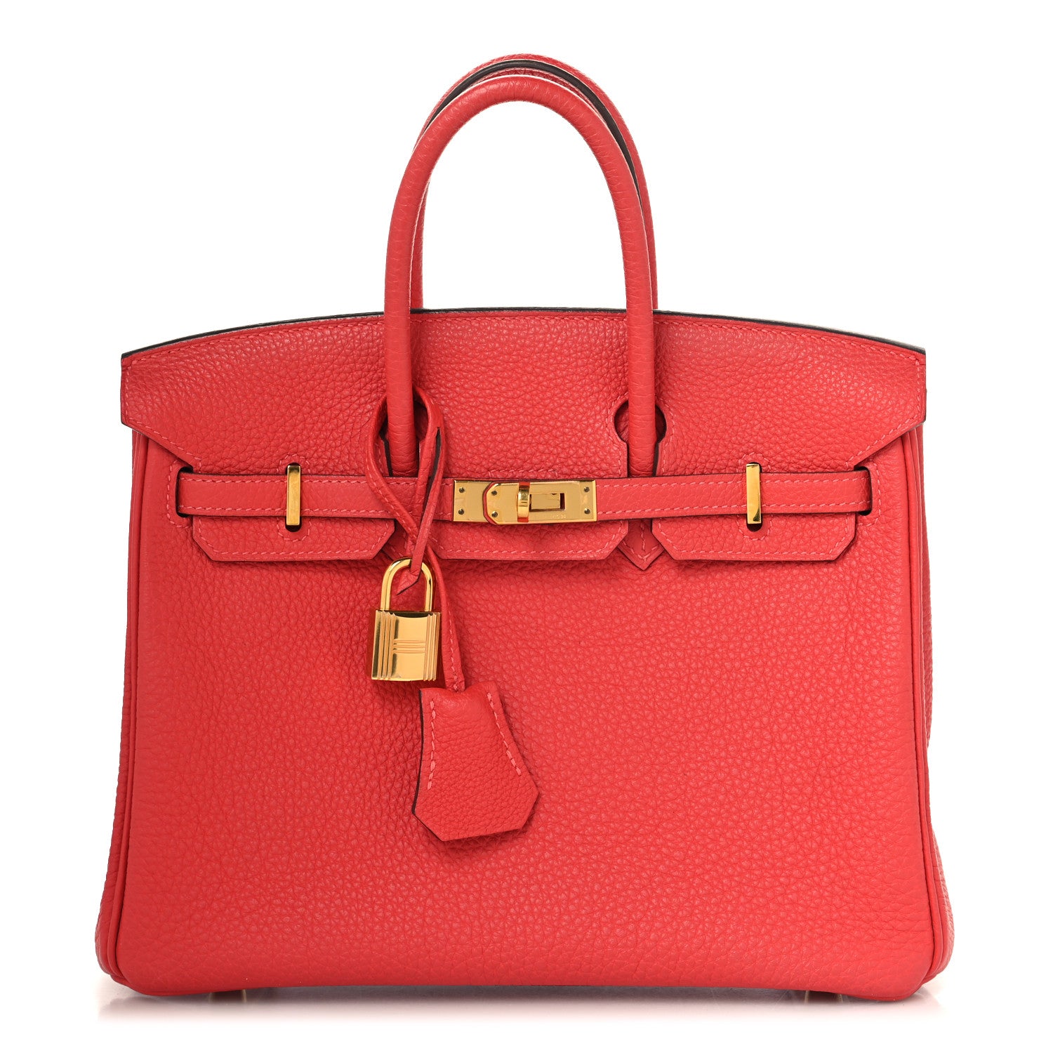Hermes Togo Birkin 25 Rouge Pivoine 1 of 10