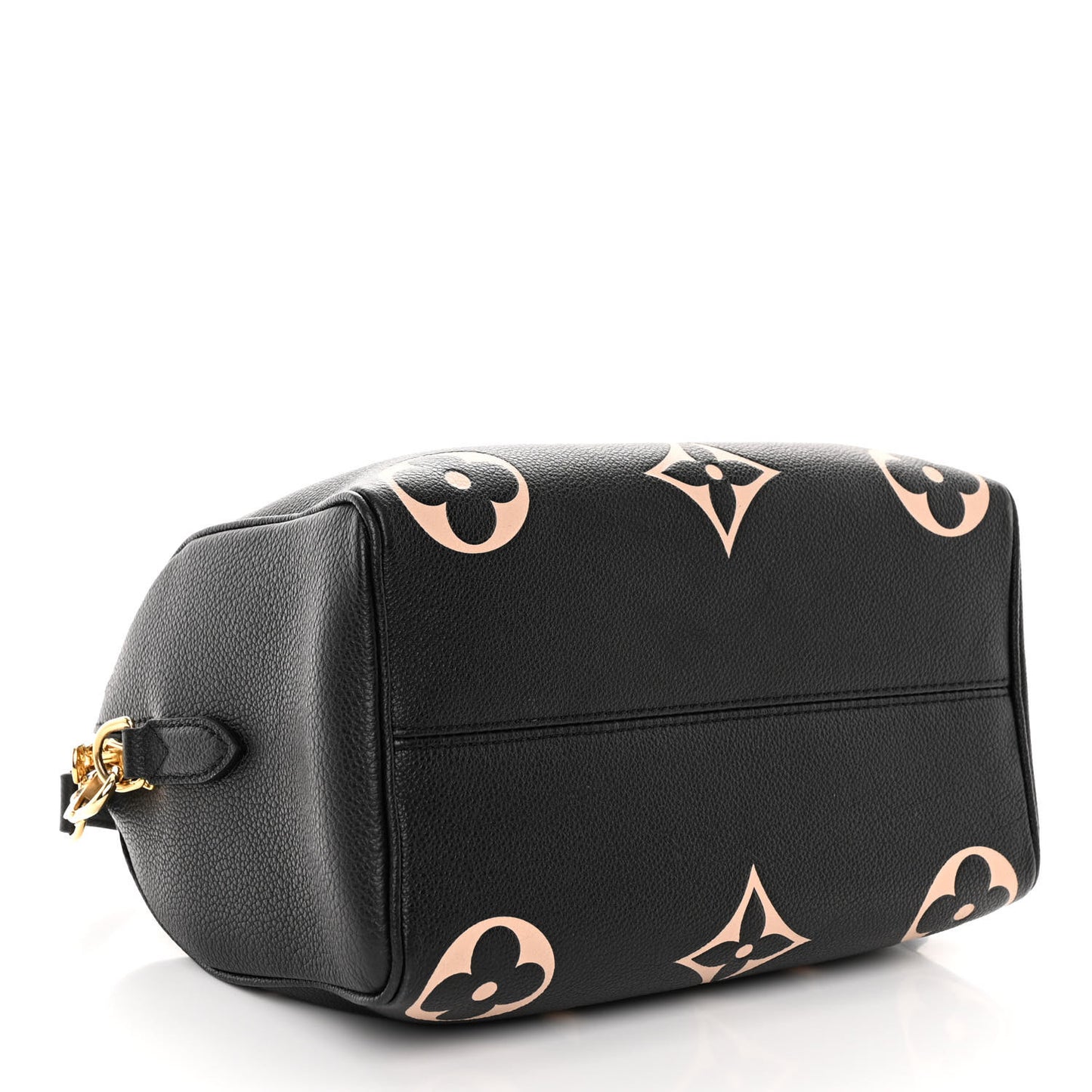 Empreinte Monogram Giant Speedy Bandouliere 25 Black Beige