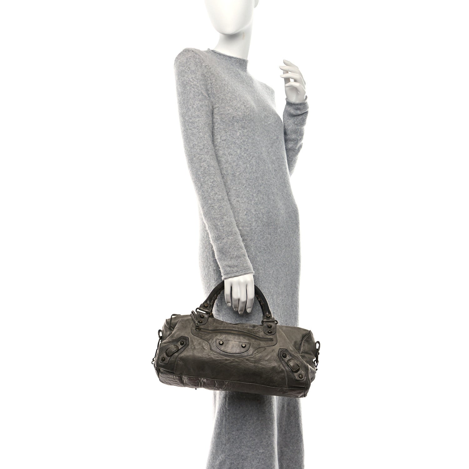 Balenciaga Chevre Classic Hardware Twiggy Galet 3 of 12
