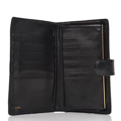 Chanel Caviar Timeless CC French Wallet Black 6 of 14