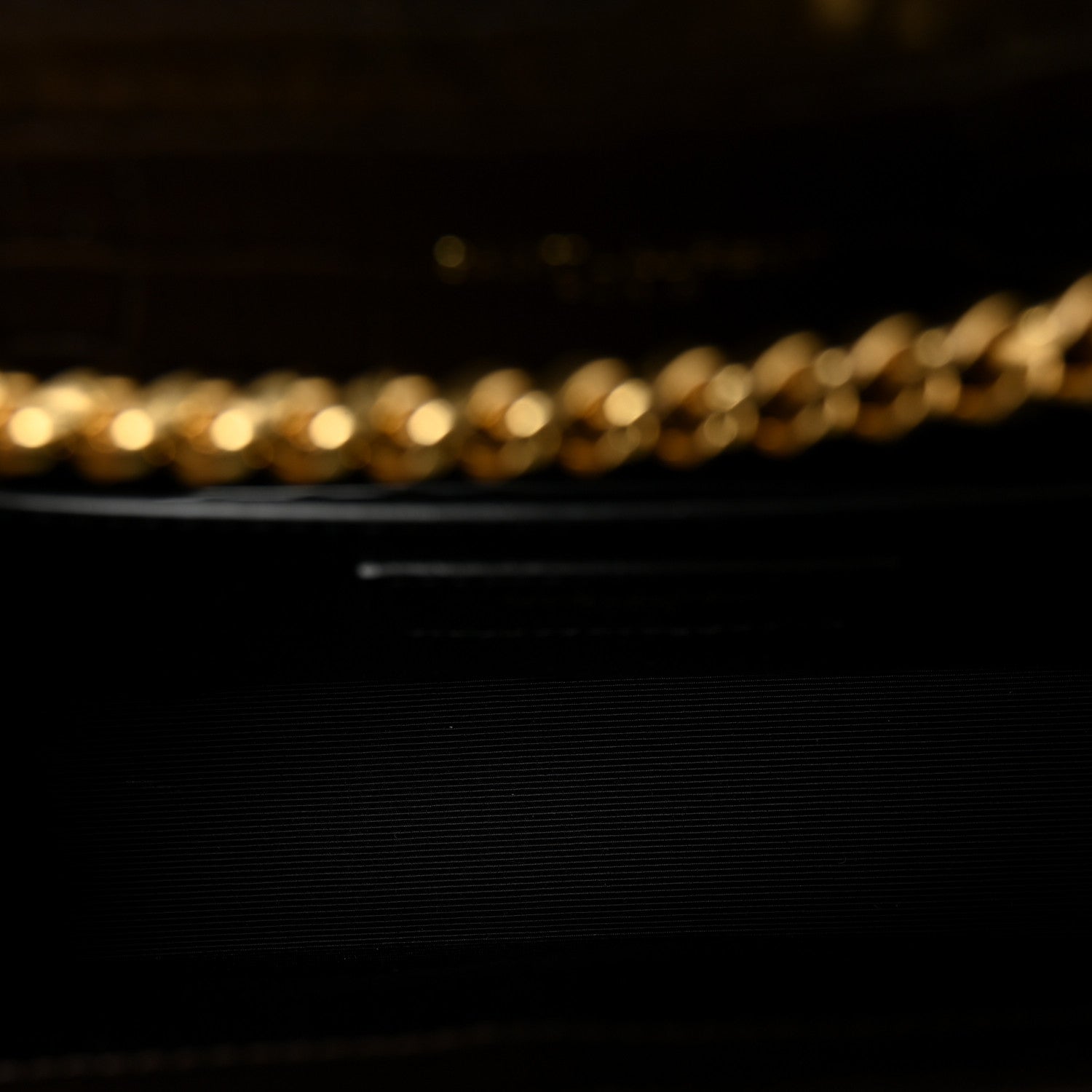 Saint Laurent Calfskin Crocodile Embossed Small Classic Monogram Kate Tassel Satchel Dark Brown 5 of 9