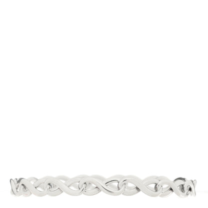 Tiffany Sterling Silver Infinity Bangle Bracelet 2 of 3
