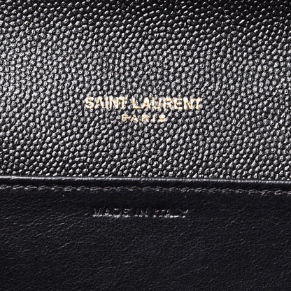 Saint Laurent Grain De Poudre Uptown Chain Wallet Black 6 of 10