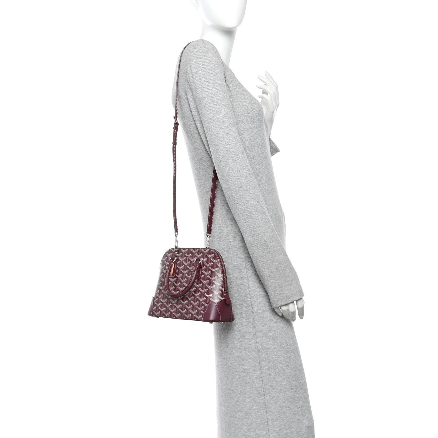 Goyardine Mini Vendome Burgundy