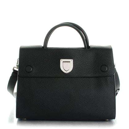 Christian Dior Grained Calfskin Medium Diorever Flap Black 1 of 7