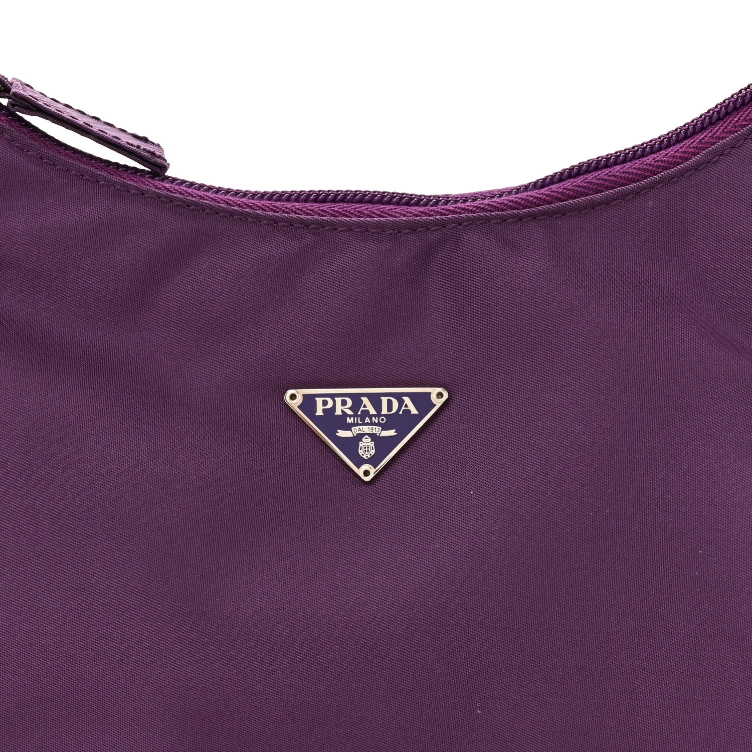 Prada Tessuto Nylon Sport Mini Shoulder Bag Malva 7 of 9