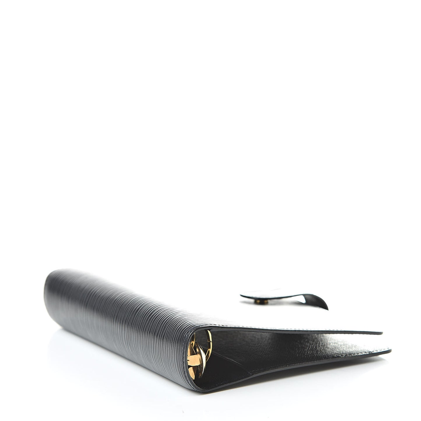 Epi Medium Ring Agenda Cover Black