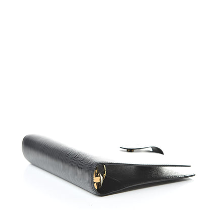 Louis Vuitton Epi Medium Ring Agenda Cover Black 4 of 8