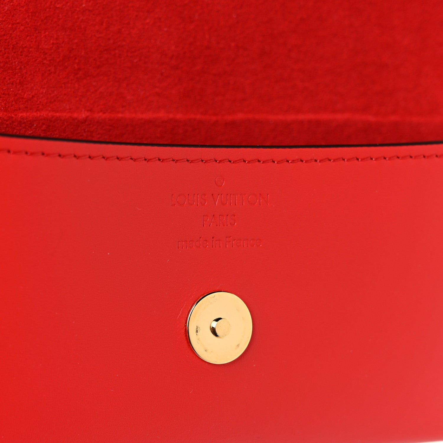 Louis Vuitton Monogram Woody Glasses Case Rouge 6 of 11