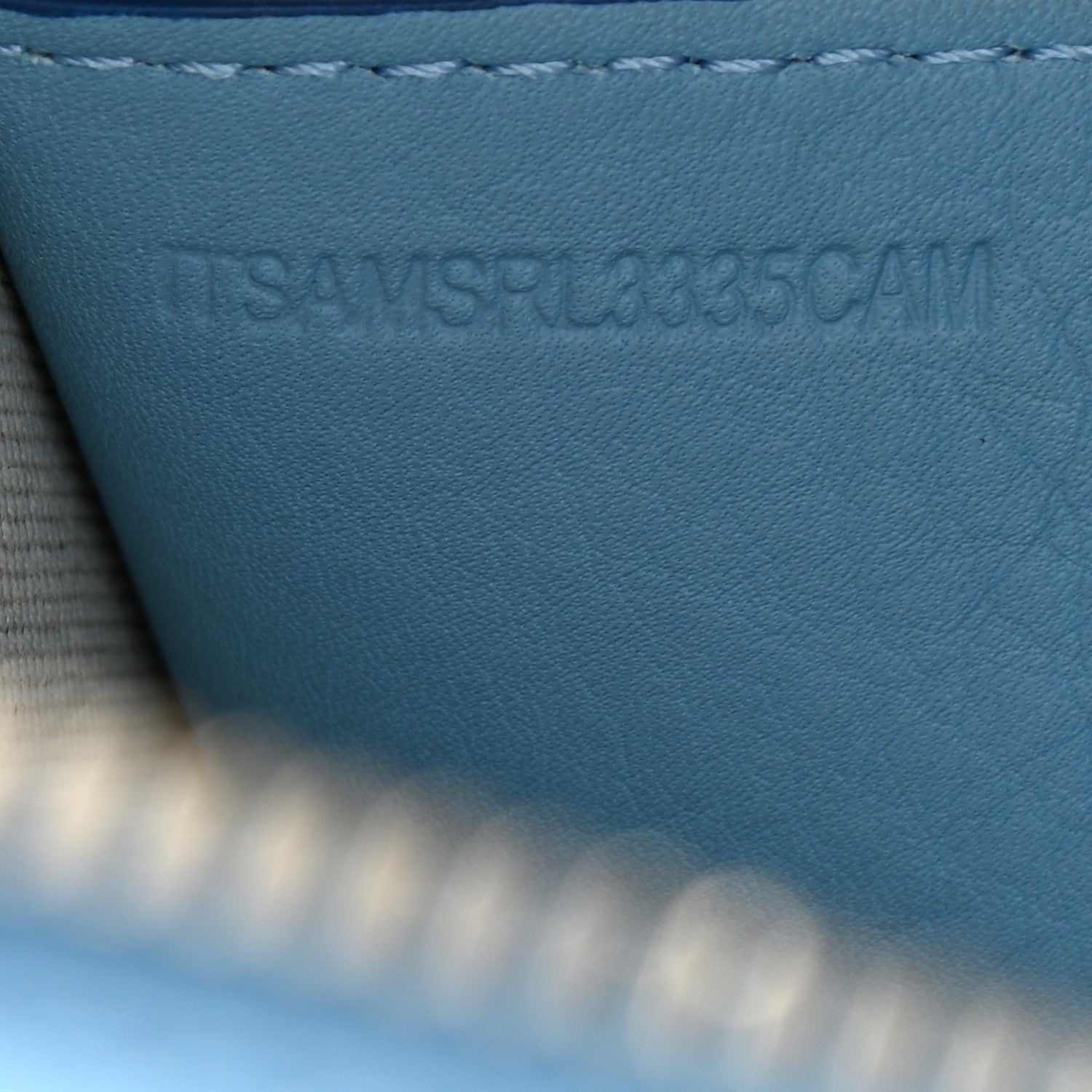 Burberry Soft Grain Calfskin Half Cube Bag Blue 9 of 18