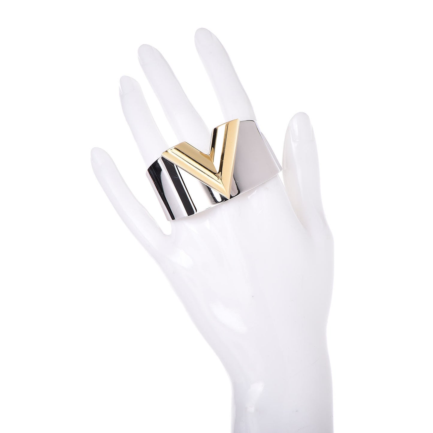 Metal Essential V Cuff Silver