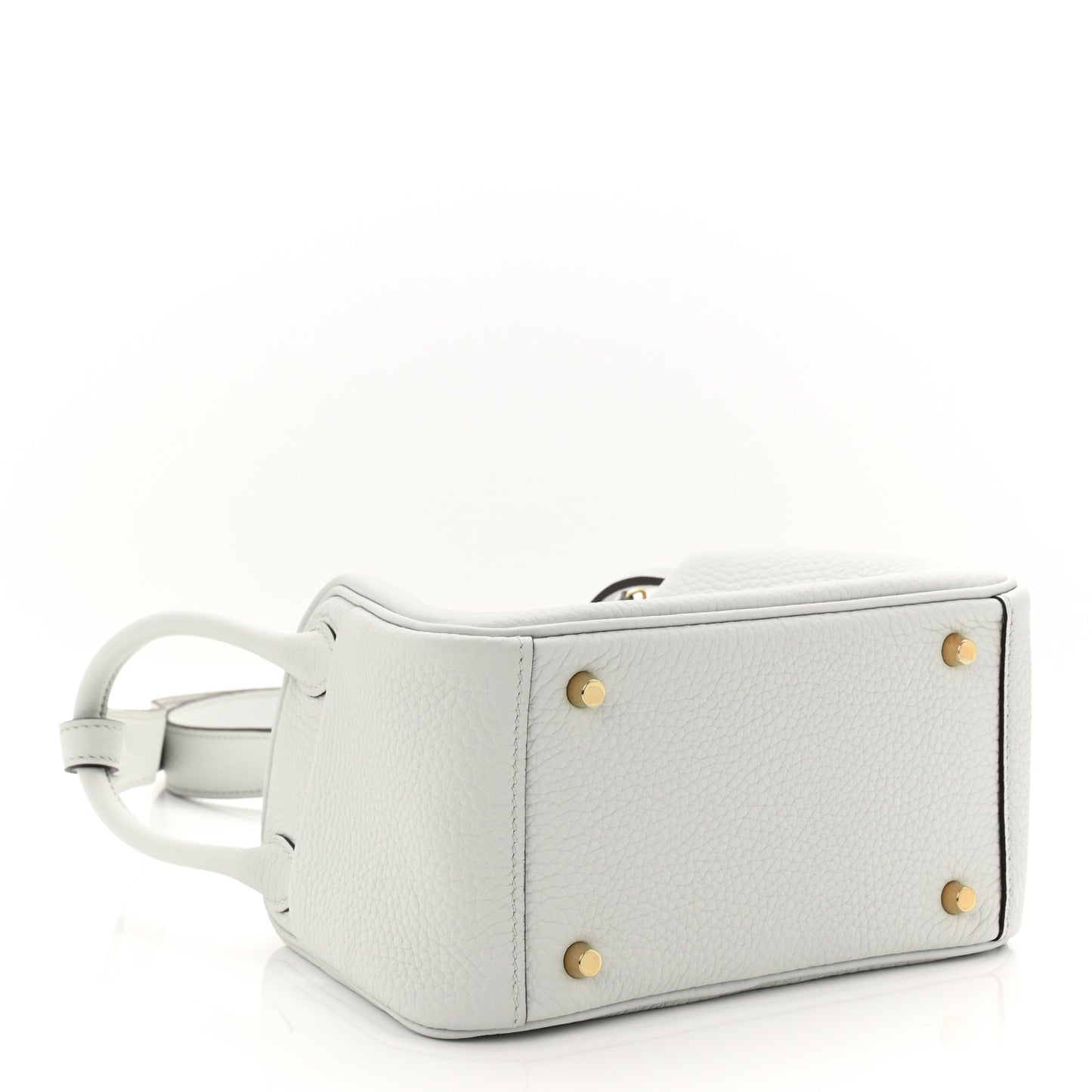 Taurillon Clemence Mini Lindy 20 Bleu Pale