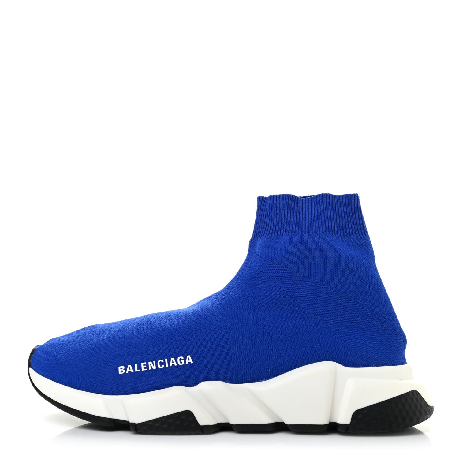 Balenciaga Neoprene Knit Womens Speed Sneakers 39 Bleu Saphir 1 of 7