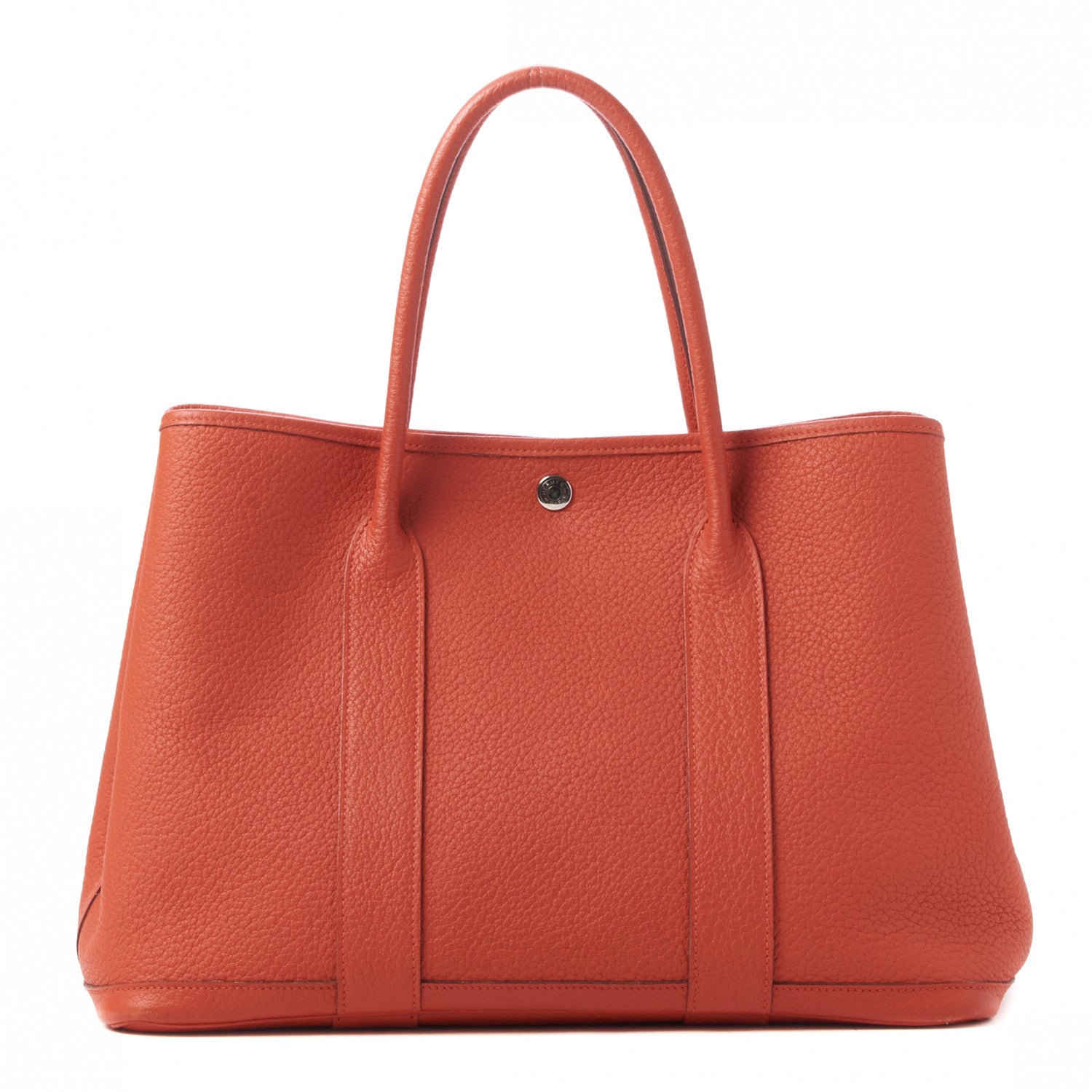 Hermes Vache Country Garden Party 36 MM Capucine 1 of 7