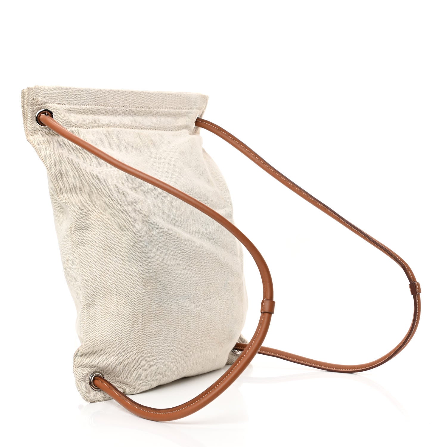 Hermes Toile Swift Maline Bag Gold Craie 5 of 23
