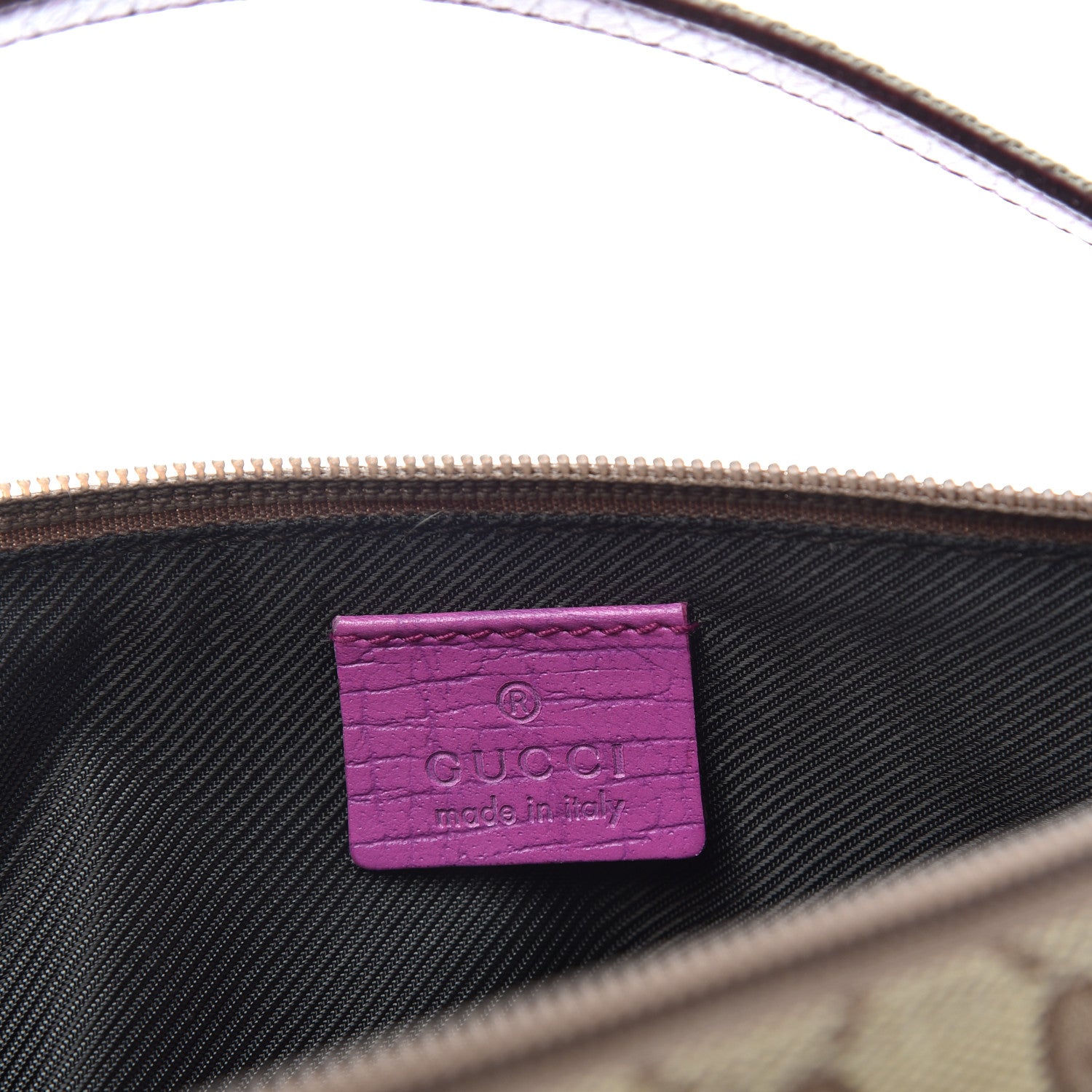 Gucci Monogram Boat Pochette Purple 6 of 9