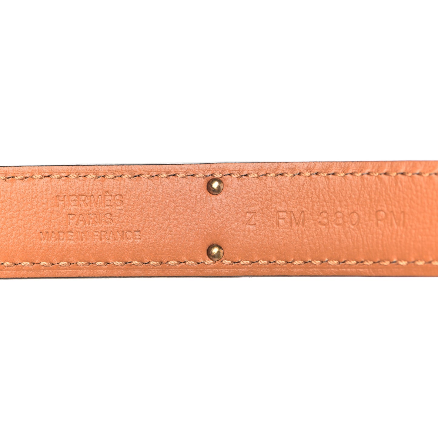 Epsom Kelly Pocket Belt Gold
