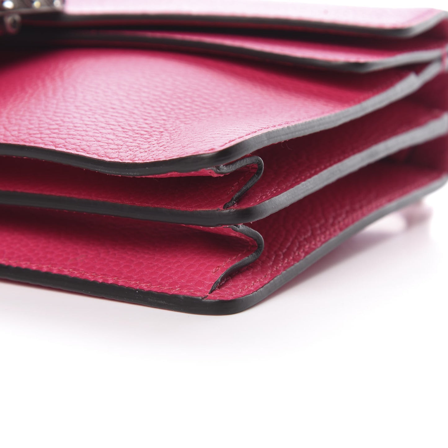 Dollar Calfskin Small Dionysus Shoulder Bag Box Pink