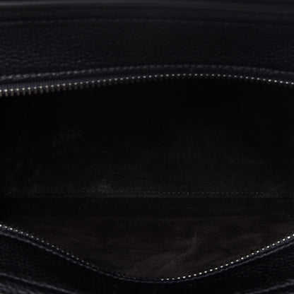 Celine Drummed Calfskin Nano Luggage Black 6 of 11