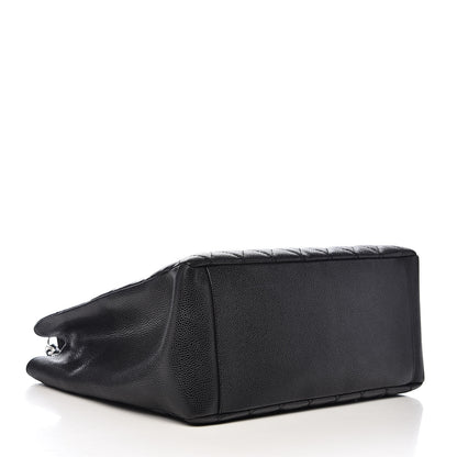 Chanel Caviar Quilted Grand Shopping Tote GST Black 4 of 12