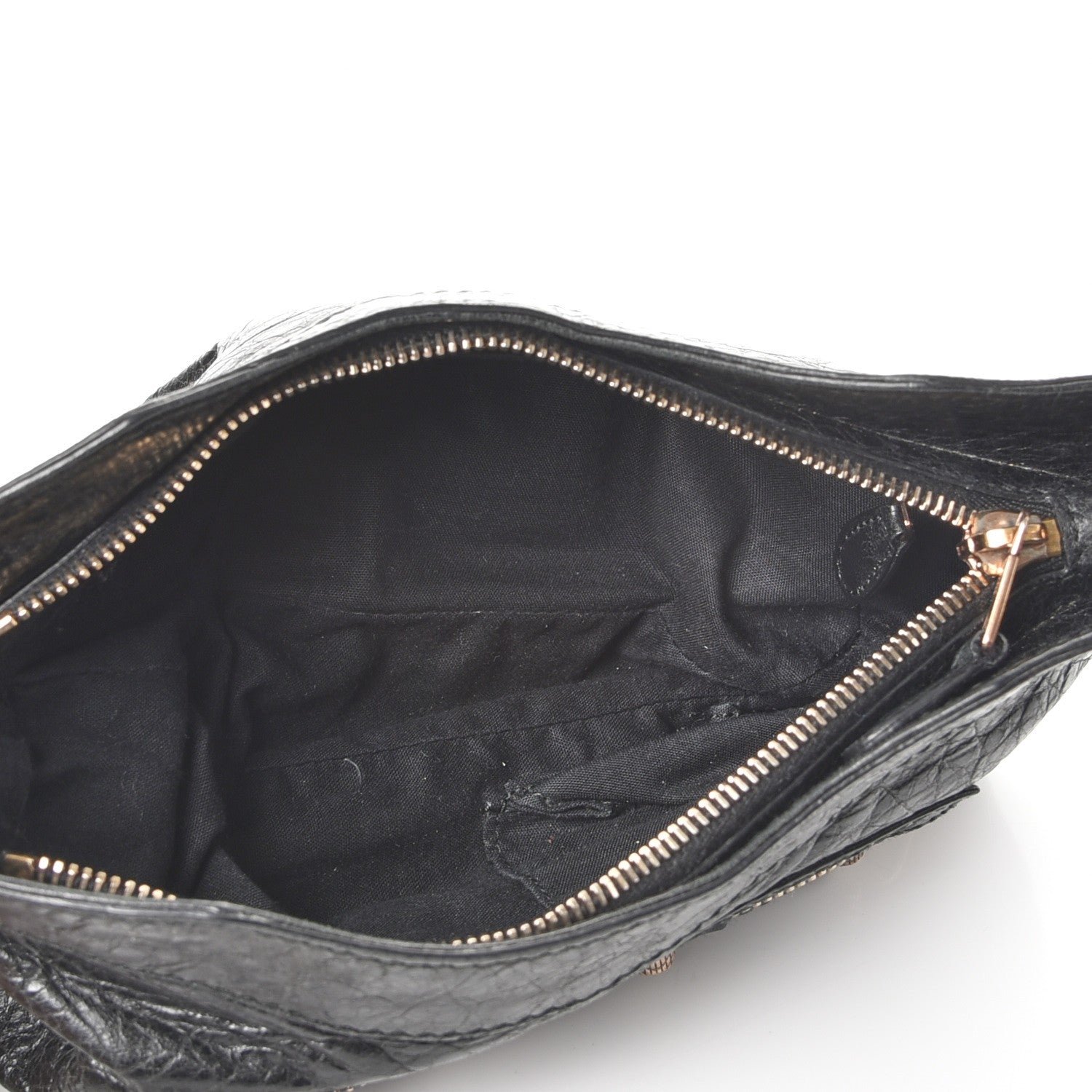 Balenciaga Agneau Giant 12 Rose Gold Hardware Hip Black 5 of 7
