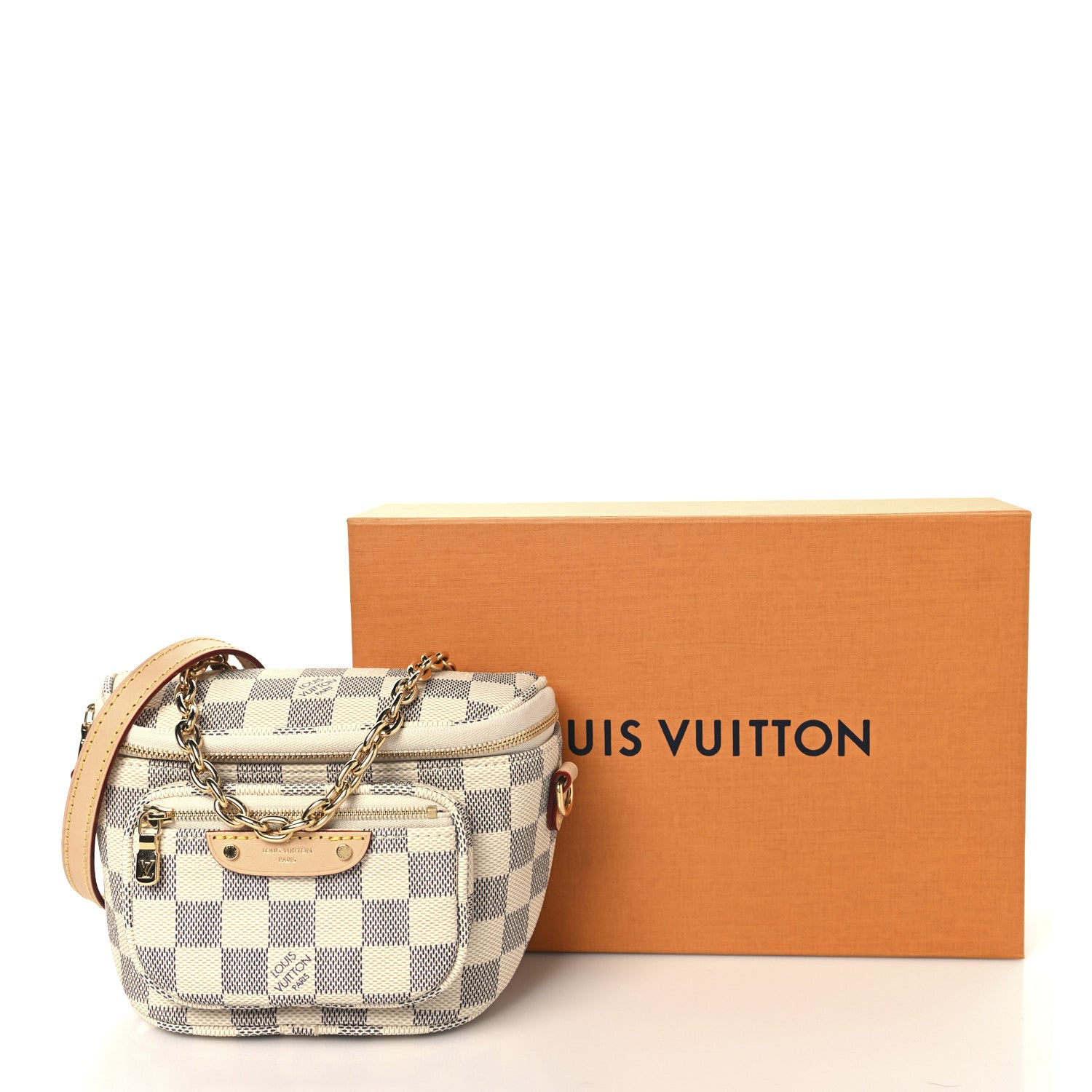Louis Vuitton モノグラム フランティーヌベルトバッグ Louis Vuitton Monogram Fanny Pack Brown Patent leather ref.1624794