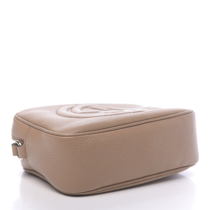 Gucci Pebbled Calfskin Small Soho Disco Bag Rose Beige 4 of 11