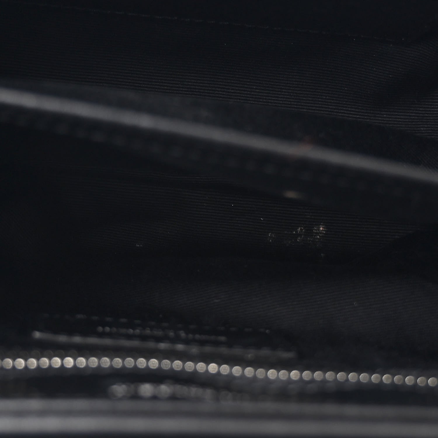 Saint Laurent Calfskin Y Quilted Monogram Toy Loulou Crossbody Bag Black 6 of 11
