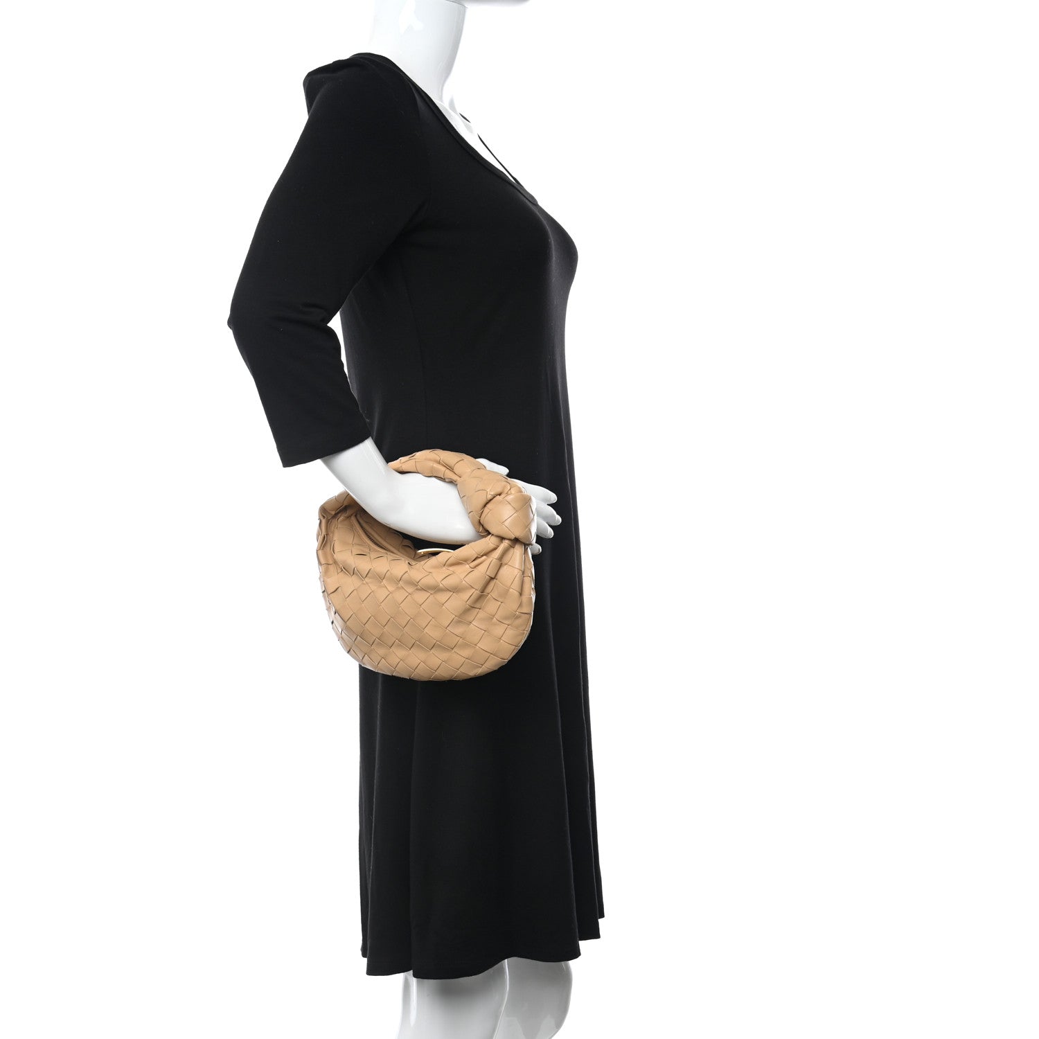 Bottega Veneta Nappa Intrecciato Mini Jodie Almond 2 of 9