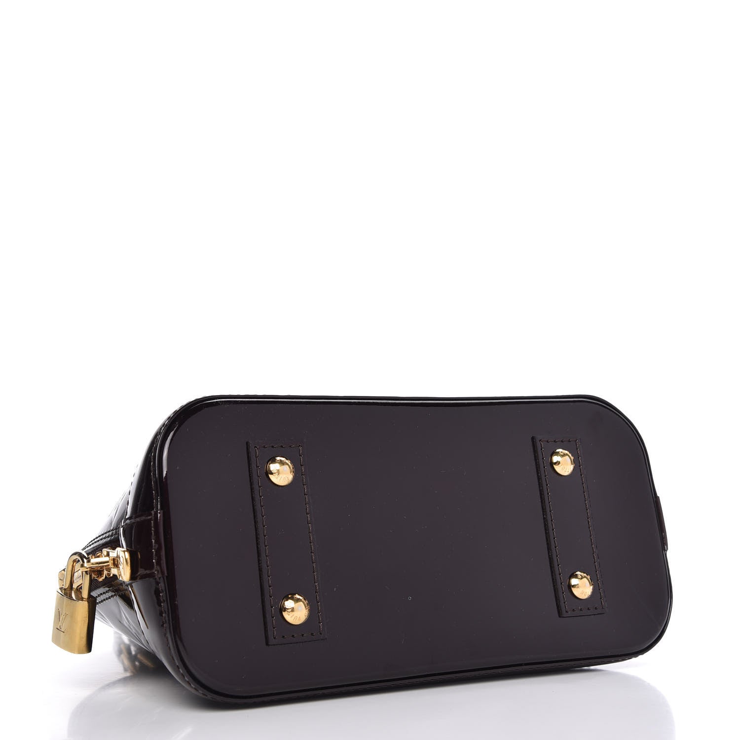 Louis Vuitton Vernis Alma BB Amarante 4 of 8