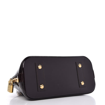 Louis Vuitton Vernis Alma BB Amarante 4 of 8