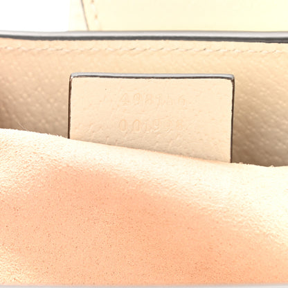 Gucci GG Supreme Monogram Flora Textured Calfskin Small Padlock Tote Beige Ebony Multicolor Mystic White 7 of 8