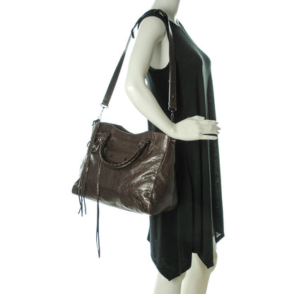 Balenciaga Agneau Classic Hardware Velo Charbon 2 of 11