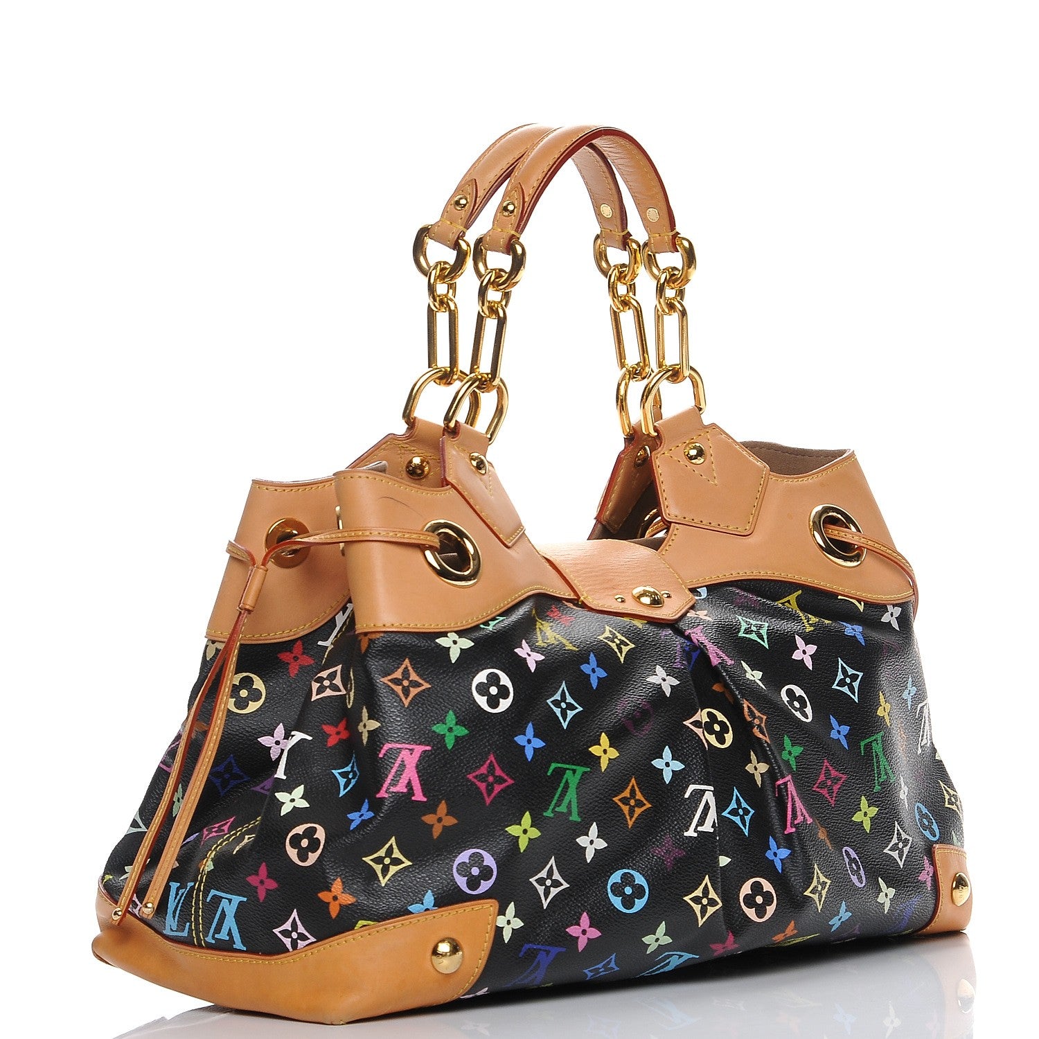 Louis Vuitton Monogram Multicolor Ursula Black 3 of 15