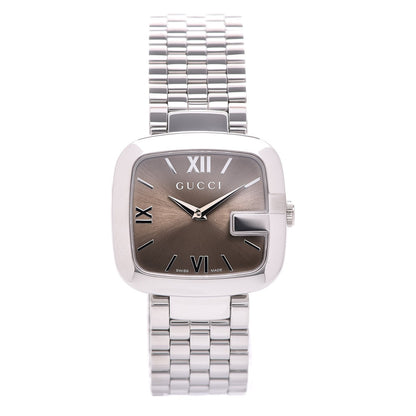 Gucci Stainless Steel 32mm G-Gucci Quartz Watch Brown 1 of 6