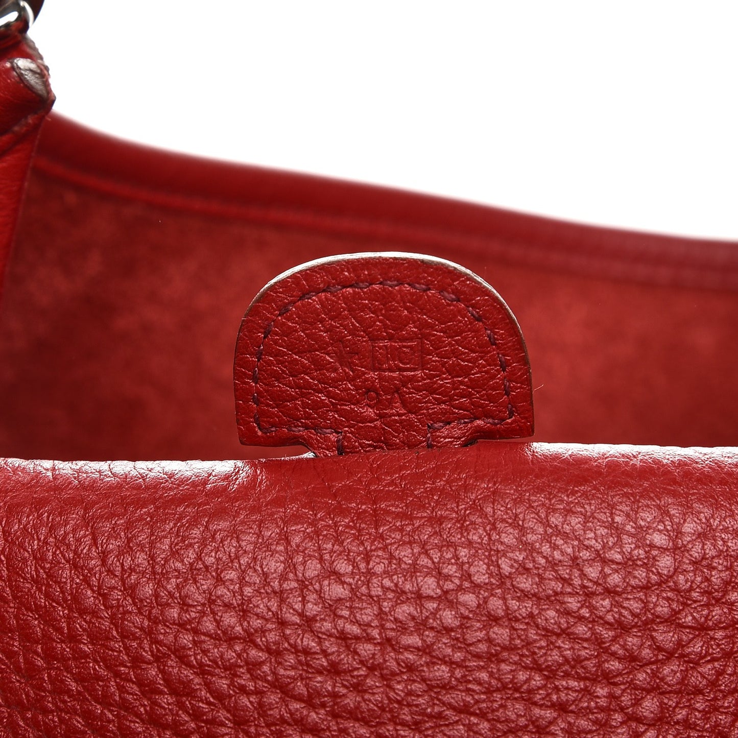 Taurillon Clemence Evelyne III PM Rouge Garance