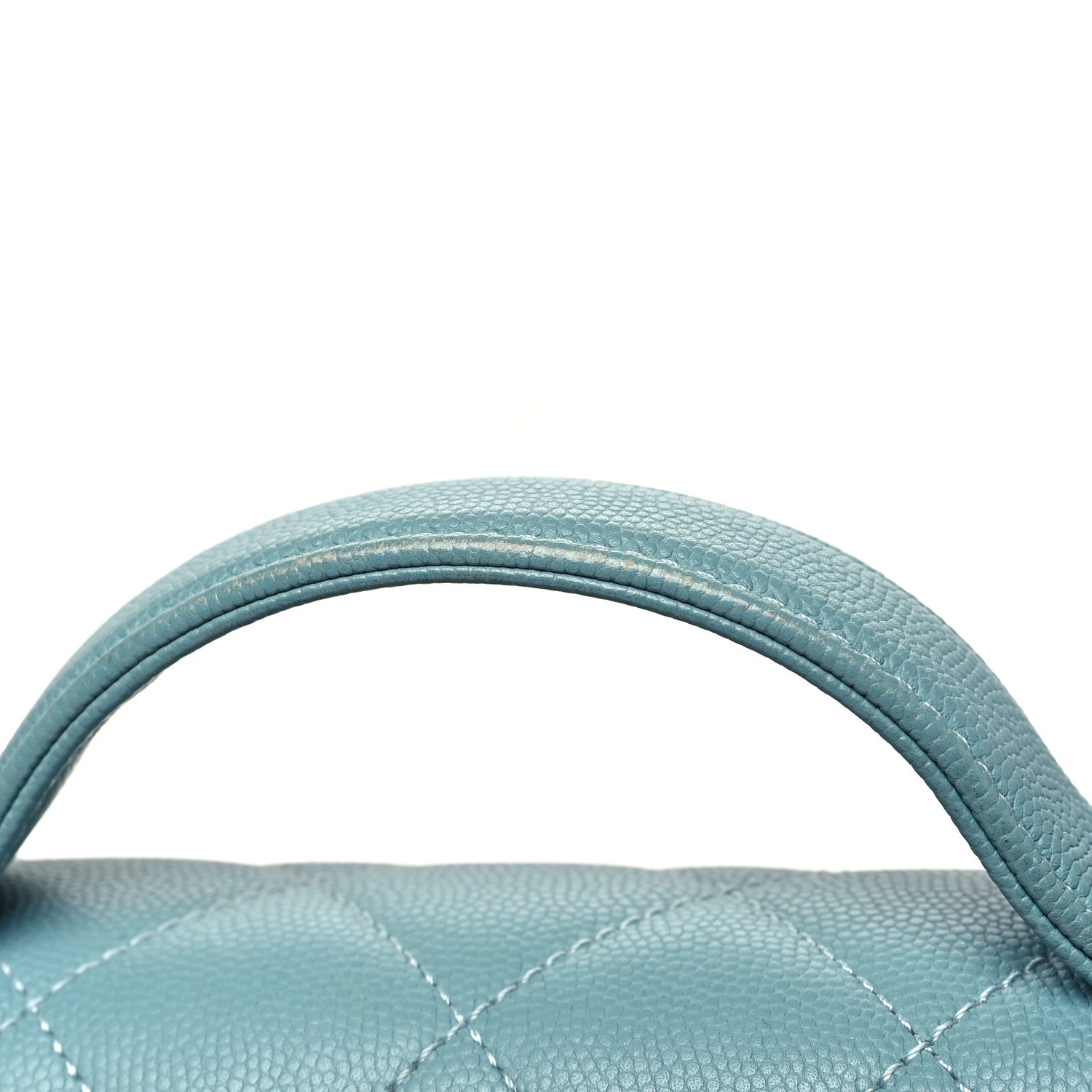Chanel Caviar Quilted Small Business Affinity Flap Blue 11 of 13