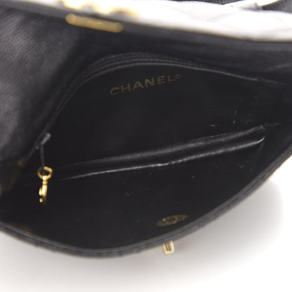 Chanel Caviar Quilted Flap Belt Bag Clutch 75 30 Black 5 of 10