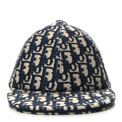 Christian Dior Oblique Baseball Cap 57 Blue 2 of 7