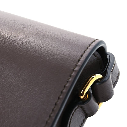 Gucci Boarded Plutone Calfskin Mini Horsebit 1955 Crossbody Bag New Acero 13 of 15