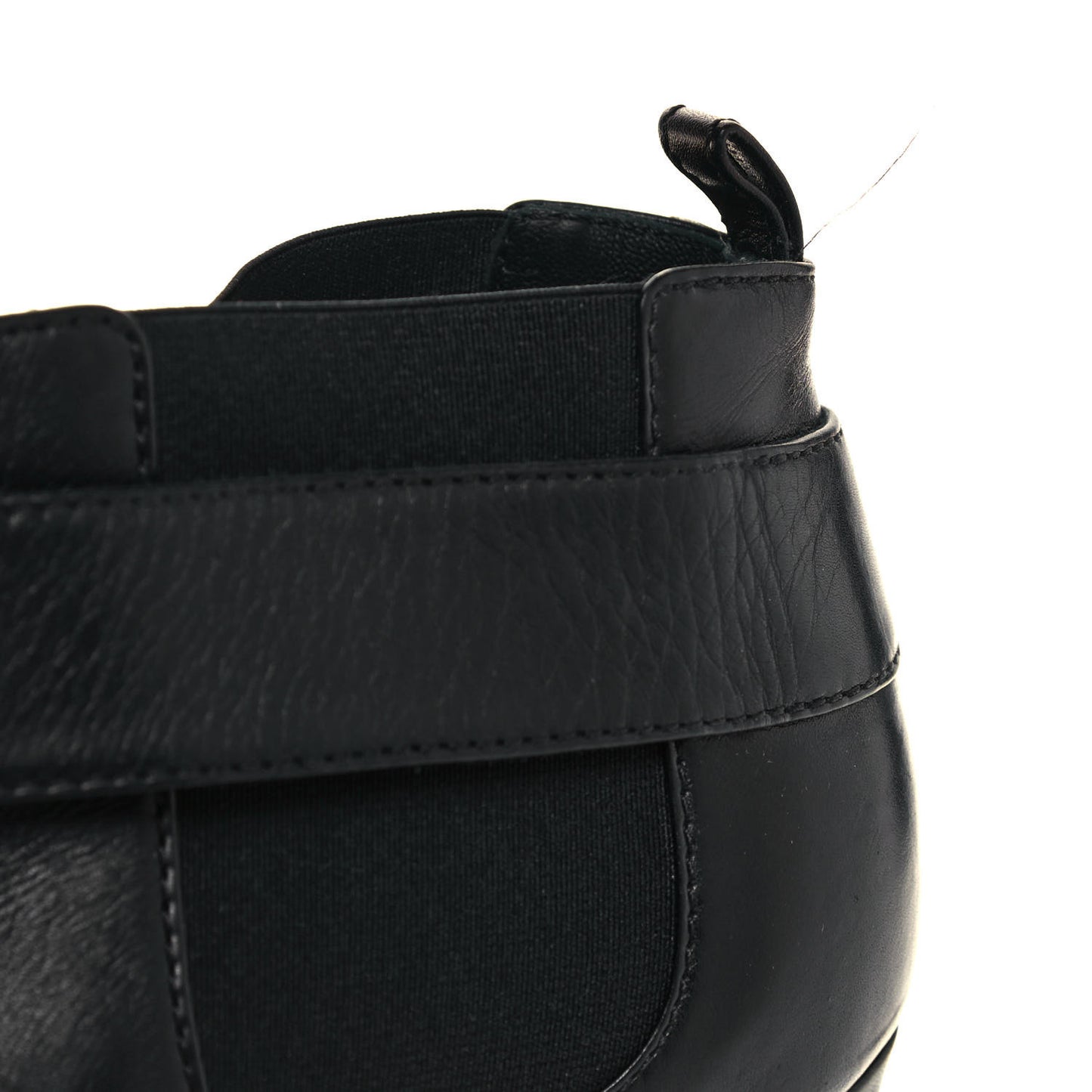 Calfskin CC Turnlock Ankle Boots 40.5 Black