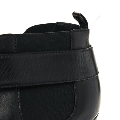 Chanel Calfskin CC Turnlock Ankle Boots 40.5 Black 8 of 13