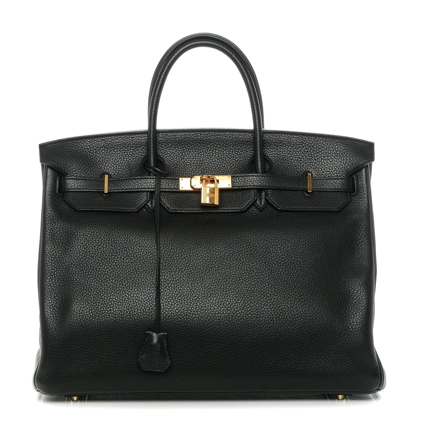 Taurillon Clemence Birkin 40 Black