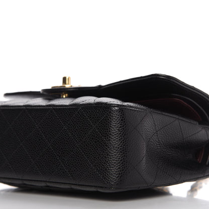 Chanel Caviar Quilted Small Double Flap Black 7 of 11